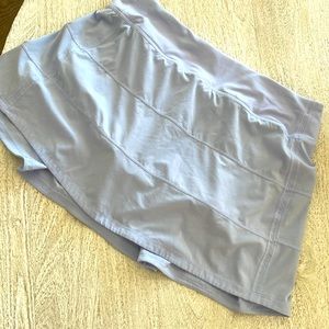 Brand new, never worn Lululemon tennis skirt in Lilac Smoke